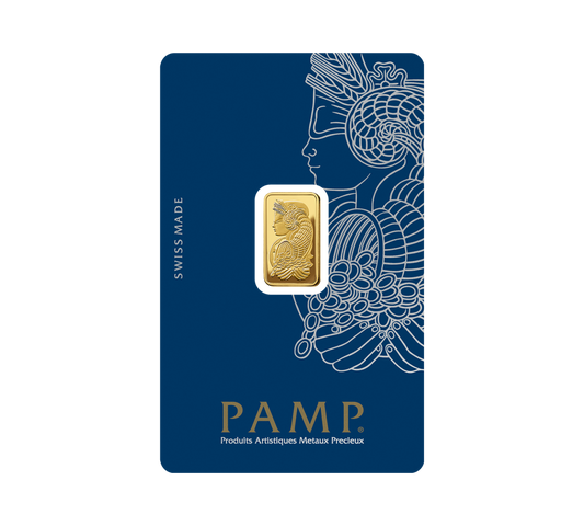 Lady Fortuna™ Gold Minted Bar - 2.5g
