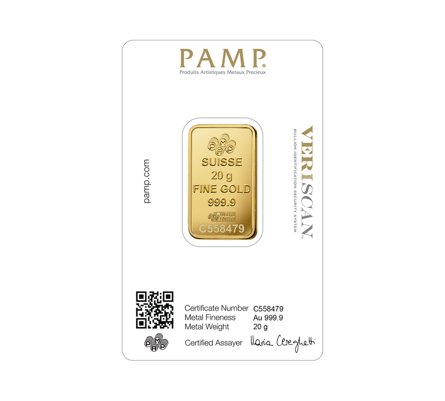 Lady Fortuna™ Gold Minted Bar - 20g